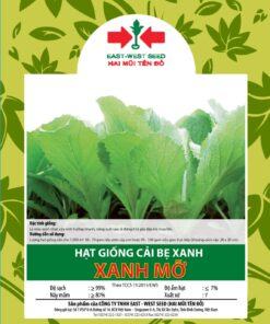 HẠT GIỐNG RAU CẢI BẸ XANH